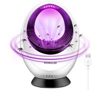 Lampada Antizanzare, USB Lampada Antizanzare Elettrica, Alto-efficiente Trappola Zanzare Luce UV, Anti Insetti Mosquito Killer Lamp, Antizanzare Lampada per Interno Esterno Giardino