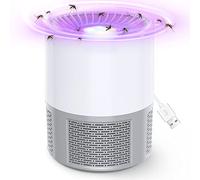 Lampada Antizanzare, Zanzariera Elettrica USB Uccidi Zanzare Interno Ammazza Mosche Elettrico UV Trappola per Mosche da Esterno Portatile Antizanzare per Domestico Giardino Campeggio