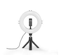 HAMA - Hama Spotlight Smart 80 Ii Led Ring Light 8 Ring W/ 96 Leds Warm White To Daylight Bright Dimmable Remote Control Tripod - SPEDIZIONE GRATUITA