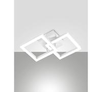 Lampada Applique Bianca 2 Luci Collezione BARD Design Moderno per Casa [EEK: A++]