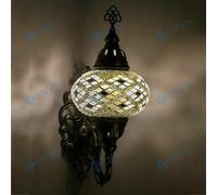 Lampada applique da parete multicolore mosaico marocchino turco Tiffany luce [EEK: A+]