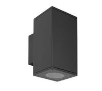Lampada Applique Doppia GU10 IP65 Nero
