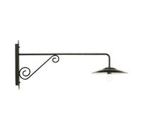 Lampada Applique Grande Colore Grigio per Esterno Linea Piatto Antico Sovil