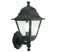 Lampada Applique in Alto Colore Nero per Esterno Linea Mini Quadrata Sovil