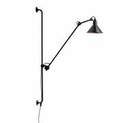 Lampada Applique Lampe Gras N214 Nero/Nero Opaco/Rame
