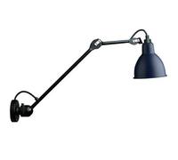 Lampada Applique Lampe Gras N304 L40 Opaco Nero e Blu Cablato