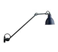 Lampada Applique Lampe Gras N304 L60 Opaco Nero e Blu Cablato