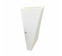 Lampada applique LED 10w cono squadrato rifinitura bianco mono fascio 4200k