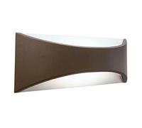 Applique Sovil Moon marrone grande a led 12W 4000K IP65 99108/27