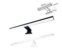 Lampada Applique LED per Specchio da Bagno Doppio Montaggio IP44 5W e 7W 4000K [EEK: E]
