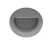 Lampada Applique LED Smd Parete Segnapasso 2W, 60Lm 55° Tondo Ip65