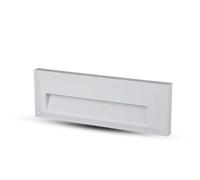 V-Tac VT-1162 Faretto Segnapasso LED a Montaggio Superficiale Rettangolare 3W per Esterno - SKU 1327 / 1326 - Temperatura Colore: Bianco Naturale