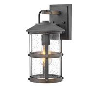 Lampada Applique per Esterni Alluminio Vetro E27 IP44 36,6 CM Alto Maritim Wand