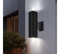Maytoni Applique da esterno grande con struttura in metallo doppio diffusore Ran