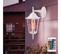 Lampada Applique per Esterni Lanterna Bianco RGB LED Cambiacolore Dimmerabile [EEK: F]