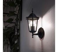 Lampada Applique per Esterni Lanterna Giardino LED Apparecchio Facciata Alu Nero