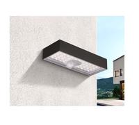 LAMPADA APPLIQUE SOLARE DA ESTERNO 6W 4000K NERA