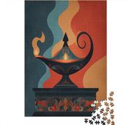 Lampada arabaPuzzle 1000 Pezzi Per Adulti, Stile vintage del XX secologiochi EduGattoivi, Sfide, Decorazioni Per La Casa38x26cm/1000pcs