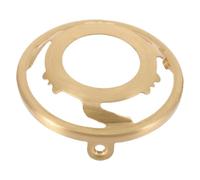 Lampada Arpa Sella Base Rame 6.3x6.3x2.3cm | Raccordo ad anello adattatore per paralume, componente durevole per apparecchi di illuminazione, parte di ricambio di lunga durata, accessorio portalampada