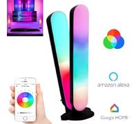 LAMPADA ATMOSFERA LUCE LED RGB DA GIOCO BARRA PC TV CAMERA SMART AMBIENTE CASA [EEK: A+++]