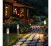 Lampada Außenstehlampe da Giardino Sensore di Movimento Presa Antracite 3x [EEK: Non valutato]