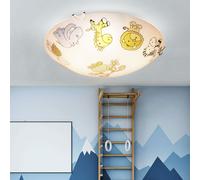 Lampada Bambini Camera Spielzimmerlampe Colorato Animale Design Rotondo D 30 CM [EEK: F]
