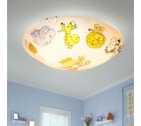Lampada Bambini Zootier Plafoniera Camera Animali Multicolore D 20 CM [EEK: Non valutato]