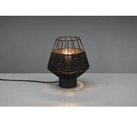 Lampada BORKA in rattan colore nero opaco R51261002
