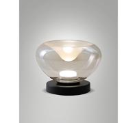 BRENA LAMPADA DA TAVOLO COGNAC IN VETRO A LED CCT 2700K - 3000K - 4000K- 5,5W - 540 lm DIMMERABILE