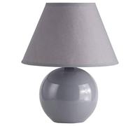 Lampada BRILLIANT Primo lampada da tavolo grigio scuro | 1x D45, E14, 40W, adatt