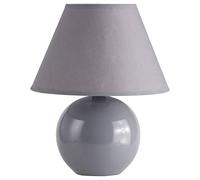 Lampada BRILLIANT Primo lampada da tavolo grigio scuro | 1x D45, E14, 40W, adatto per proiettori a caduta (non inclusi) | Scala da A ++ a E | Con interruttore a cavo