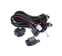 Lampada Cablaggio Connettore,Cablaggio Faretti Mot Kit Cablaggio Uso Adatto Per Fendinebbia Auto, Presa, 12V 40A, Relè, Interruttore Indicatore, Lampadine H11H16 H8, Accessori Di Interfaccia