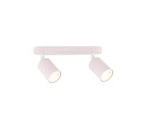Lampada Camera Bambini Soffitto Rosa L: 35 CM Piccolo Orientabile Metall 2x GU10