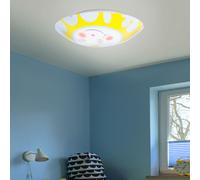 Lampada Camera Dei Bambini Colorato Plafoniera Sunny DL Giallo Illuminazione
