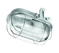 LAMPADA CANALE OVALE 100 GRIGIA NT 1X E27/100W IP44 IK06 100178