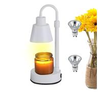 Lampada che scioglie la candela, scalda-candela elettrico, dimmerabile, con timer, regolabile in altezza, stile vintage, regalo per mamma, donna,