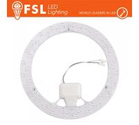 Lampada Circolare LED Magnetica 24W 3000K Ø215mm - Luce Calda Efficienza