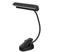Lampada Clip Pinza per Leggio Spartiti Libri 9 LED Luce Portatile Batterie USB