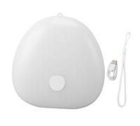 Lampada comodino LED dimmerabile portatile con luce notturna Smart Touch con batteria a lunga durata per salone di bellezza camera letto della scuola materna ABS bianco 2700