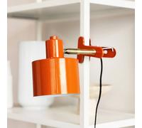 Lampada con morsetto Dyberg Larsen Ocean, arancione, E14, metallo Dyberg Larsen