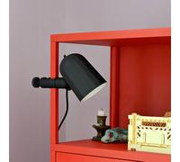 Lampada con morsetto HAY Noc Clip, grigio scuro, metallo, spina, E14 Hay