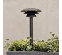 Lampada con picchetto a energia solare Dyberg Larsen DL25, nera, 3000 K Dyberg Larsen