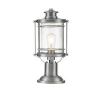 Lampada con Piedistallo per Esterni da Percorso Piantana IP44 Giardino H 46,6 CM