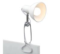 Lampada con pinza Fix 30,5x11x13 cm bianco Bianco