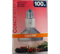 Lampada Concentra Spot R80 NATURA 100w E27 Osram diametro 80 mm [EEK: G]