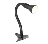 Lampada Contemporanea Desk Partners Acciaio Nero Policarbonato 1 Luce E14 [EEK: A++]