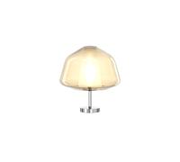 LUMETTO CROMO VETRO ALPHA AMBRA 1176CR-P ALPHA-AM