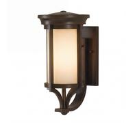 Lampada Cortile Lanterna IN Bronzo IP44 Blendarm E27 Esterno Parete Patio Casa