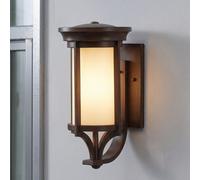 Lampada Cortile Lanterna IN Bronzo IP44 Blendarm E27 Esterno Parete Patio Casa