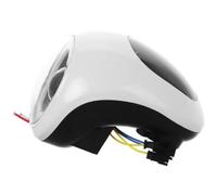 Lampada Cruscotto per Scooter Elettrico Display Batteria | Bianco, Plastica Robusta, Include Clacson e Luce Anteriore in Unico Elemento, Adatta a Bici e Monopattino